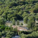 Riding place of the Odysseia Stables in Crete
